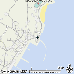 渡鹿野島開発総合センター周辺の地図