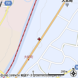 三重県度会郡大紀町滝原1425-6周辺の地図