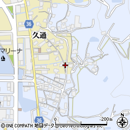 香川県高松市庵治町久通3-8周辺の地図