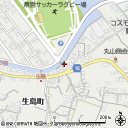 香川県高松市生島町268-1周辺の地図