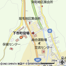 奈良県吉野郡下市町善城166周辺の地図