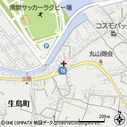 香川県高松市生島町260-1周辺の地図