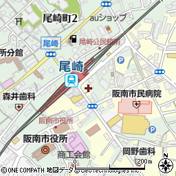 大阪府阪南市下出39周辺の地図