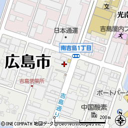 株式会社イワミツアー　広島支店周辺の地図
