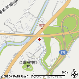 広島県東広島市西条町馬木1173周辺の地図