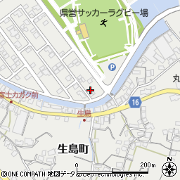 香川県高松市生島町602-3周辺の地図