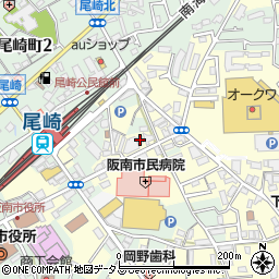 大阪府阪南市下出55周辺の地図