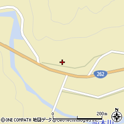 山口県萩市川上山田344周辺の地図