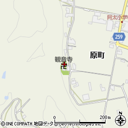 奈良県五條市原町131周辺の地図