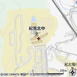橋本市立紀見北中学校周辺の地図