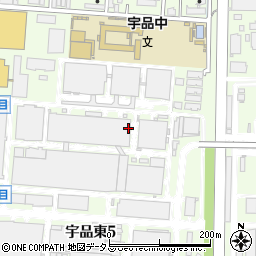 広島県広島市南区宇品東周辺の地図