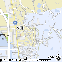 香川県高松市庵治町久通3-19周辺の地図