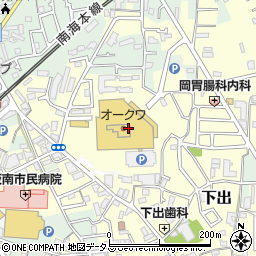 リフォームブティックオークワ尾崎周辺の地図