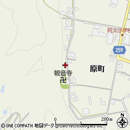 奈良県五條市原町435-1周辺の地図