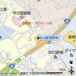 ハードオフ・オフハウスホビーオフ大阪泉南店周辺の地図