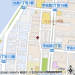 トイレつまり解決・水の生活救急車　広島市南区エリア専用ダイヤル周辺の地図