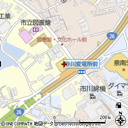 オフハウス大阪泉南店周辺の地図