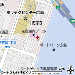 広島市　吉島・老人いこいの家周辺の地図