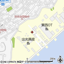 広島県広島市南区月見町周辺の地図