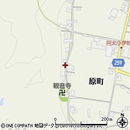 奈良県五條市原町111周辺の地図