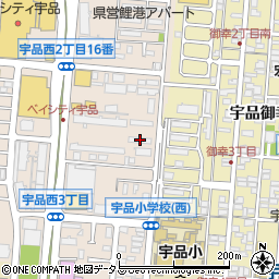 広島県宇品西公舎１号館周辺の地図