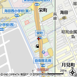 栄町周辺の地図