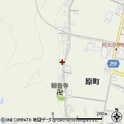 奈良県五條市原町107周辺の地図