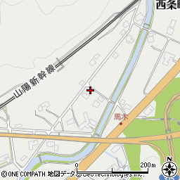 広島県東広島市西条町馬木1469周辺の地図