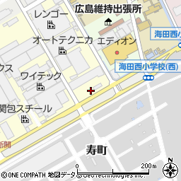 ローソン海田南明神町店周辺の地図
