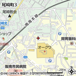 買取店わかば　阪南わくわくアベニュー尾崎店周辺の地図
