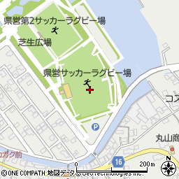 香川県営サッカー・ラグビー場周辺の地図
