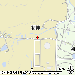 広島県熊野町（安芸郡）初神周辺の地図
