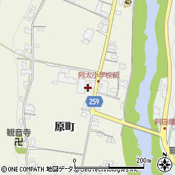 奈良県五條市原町227周辺の地図