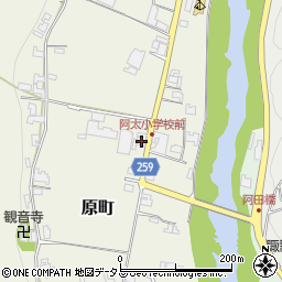 奈良県五條市原町227-2周辺の地図