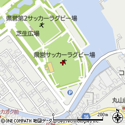 香川県総合運動公園　サッカー・ラグビー場周辺の地図