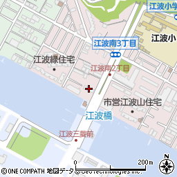 丸越社屋周辺の地図