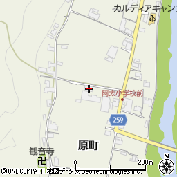 奈良県五條市原町224周辺の地図