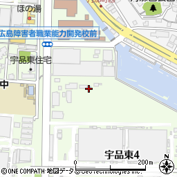 株式会社大方工業所　マツダ作業所周辺の地図