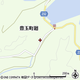 長崎県対馬市豊玉町廻202周辺の地図