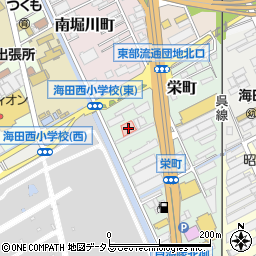 南海田病院周辺の地図