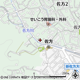 広島県廿日市市佐方576周辺の地図
