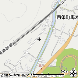広島県東広島市西条町馬木1440周辺の地図