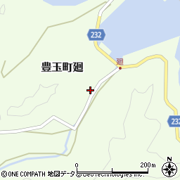 長崎県対馬市豊玉町廻216周辺の地図