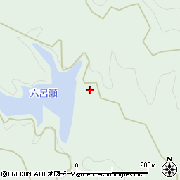 六呂瀬周辺の地図