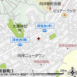 広島県広島市南区向洋新町周辺の地図