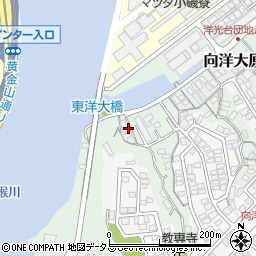 広島県広島市南区向洋大原町20周辺の地図