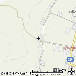 奈良県五條市原町81周辺の地図