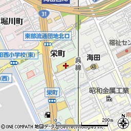 ＤＣＭ海田店周辺の地図