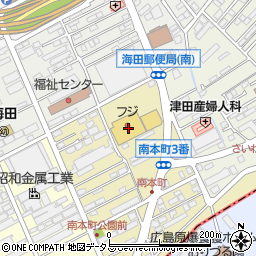 広島銀行フジ海田店 ＡＴＭ周辺の地図