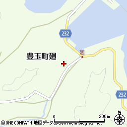長崎県対馬市豊玉町廻220周辺の地図